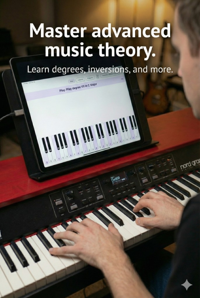 Chordwise Live practice view