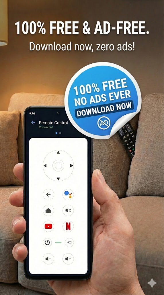Google TV Custom Remote feature highlight